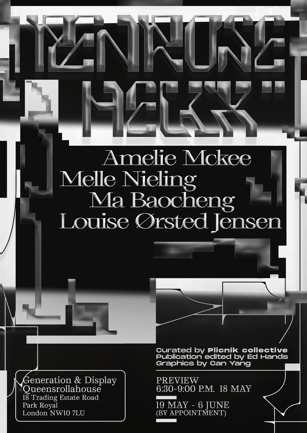 Poster of the Penrose Helix exhibition